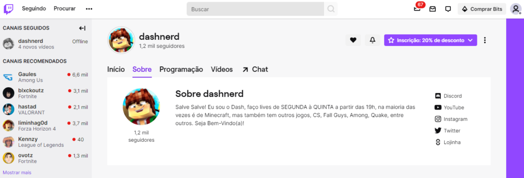 perfil dashnerd twitch