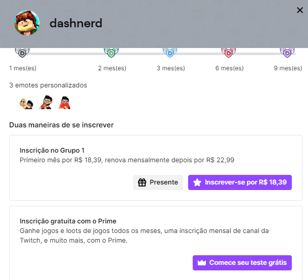 sub com prime twitch