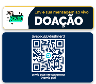 Faça uma doação e sua mensagem será exibida em live